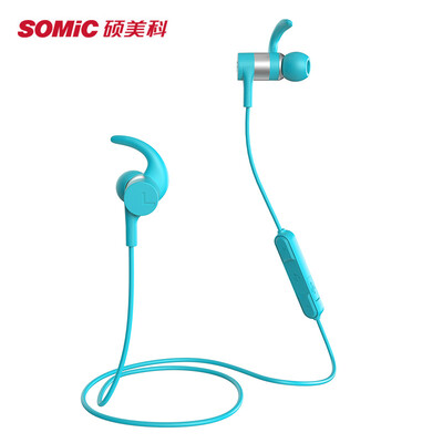 

Somic W2 трава зеленая беспроводная спортивная Bluetooth-гарнитура магнитная ингаляция наушники для ушей наушники для гарнитуры для мобильных телефонов