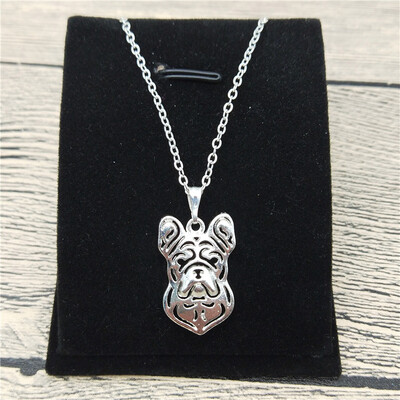 

New French Bulldog Necklace Trendy Style French Bulldog Pendant Necklace Women Pet Jewellery Fashion Animal Dog Jewellery