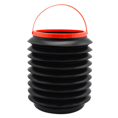 

40000 km car folding 4L bucket car storage compartment household car telescopic trash can SWY1008
