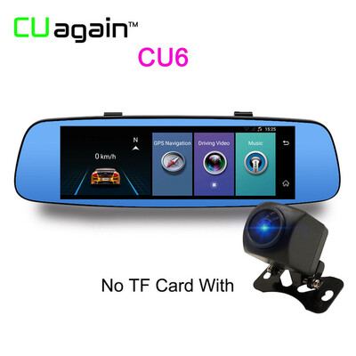 

Умный приборный отсек 4G DVR 8 ' Автомобильная GPS-зеркало для Android Wi-Fi ADAS Bluetooth Видеорегистратор Сенсорный экран DVR C