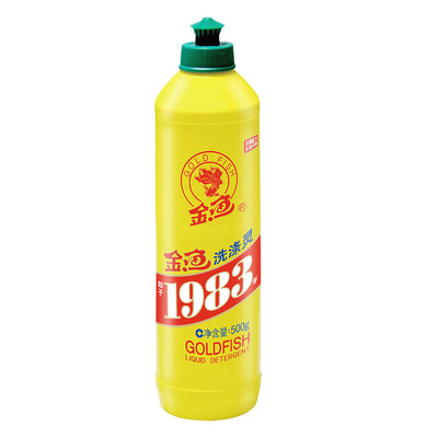 

Goldfish detergent fruit&vegetable cleaning agent dishwashing liquid oil hand washing spirit 500g new&old packaging random delivery