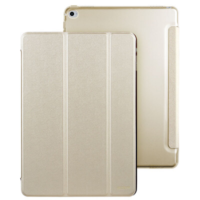 

(ESR) Apple iPad Pro 12,9-дюймовый корпус / чехол Легкий снимок / Tri-fold Holder Leather Colorful Series Champagne Gold