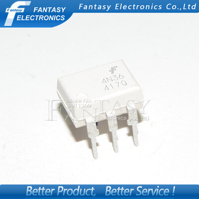 

10PCS 4N36 DIP6 DIP photoelectric coupler new and original free shipping