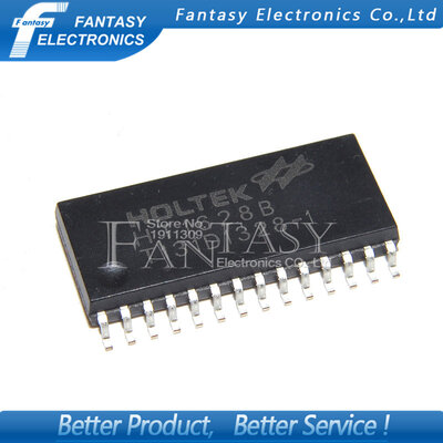 

50PCS HT1628B SOP28 HT1628 SOP SMD new and original IC free shipping