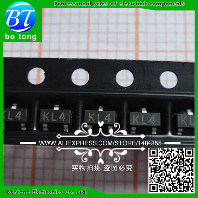 

Free Shipping 200pcs/lot BAT54SLT1G ( Mark code: KL4 ) BAT54S SOT-23 100%new Good quality