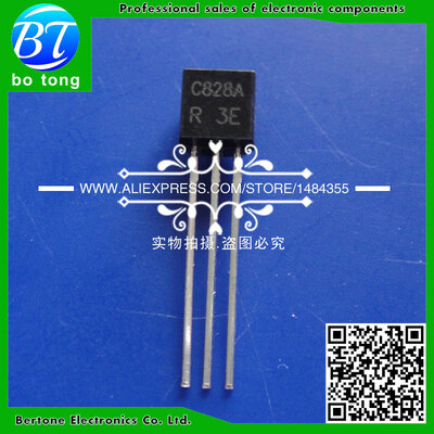 

Free Shipping 1000PCS Transistor 2SC828 C828 01A30V PNP TO-92