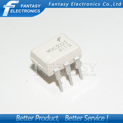 

10PCS MOC3023 DIP6 DIP new&original IC free shipping
