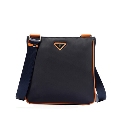 

PKoune® Men nylon messenger bag business casual vertical section shoulder bag high quality briefcase crossbody bags