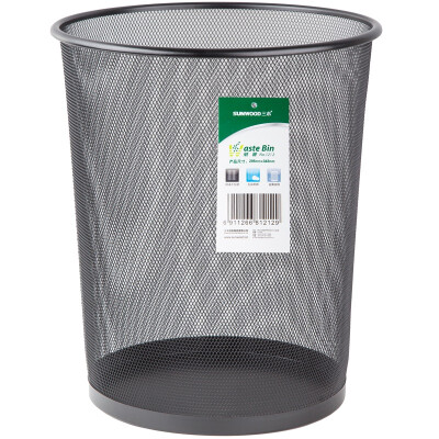 

Miki (SUNWOOD) 6014 metal foot trash cans / basket 8L distinguished silver