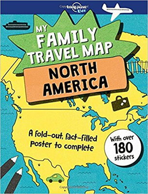 

Family Travel Map - North America My 1