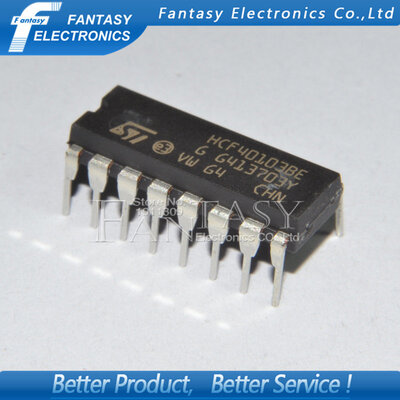 

10PCS HCF40103BE DIP16 HCF40103 DIP HCF40103BEY new and original IC free shipping