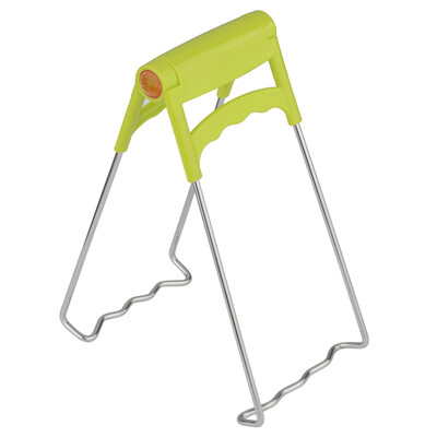 

【Jingdong Supermarket】 Ji Rui kitchen DIY / small tools kitchen series stainless steel multi-function anti-hot disk drive green CP3031 bowl dish casserole hot pot clip