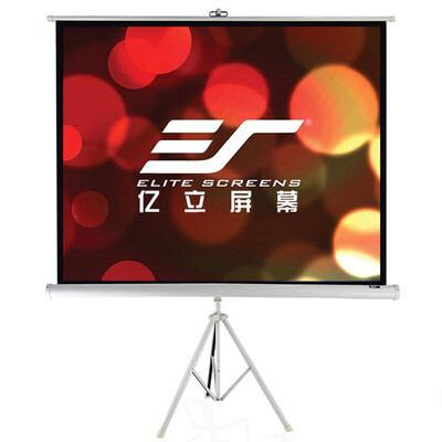 

Elite Screens ECT84V1 84 inch 4 3 white plastic frame curtain projection curtain projector curtain