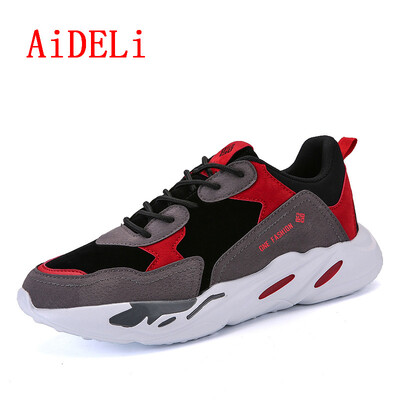 

AiDELi Men fashion sneakers breathable casule shoes fashion sport shoes