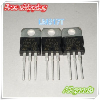 

Free shipping 50PCS LM317 LM317T Voltage Regulator 1.2V to 37V 1.5A new and original