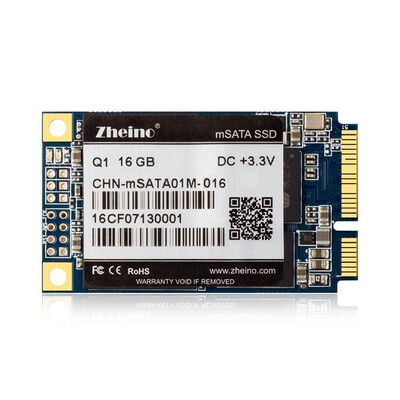 

Zheino Q1 ssd msata 16GB Readwrite speed 255MBs 35MBS SSD Internal Solid State Drive For Laptop Mini PC Tablet PC