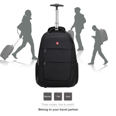 

OIWAS Business Backpack Оксфордская дорожная сумка Мужские чемоданы Коврики для тележки Большая вместимость на рулонах