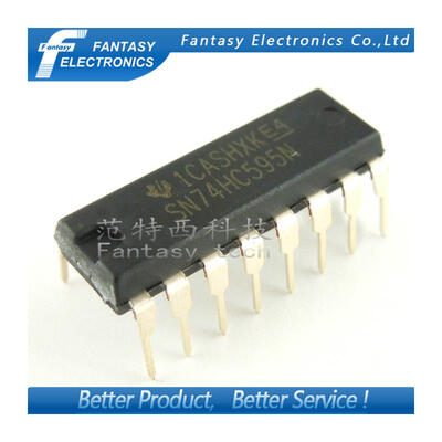 

50PCS SN74HC595N DIP16 SN74HC595 DIP 74HC595N 74HC595 new and original IC free shipping