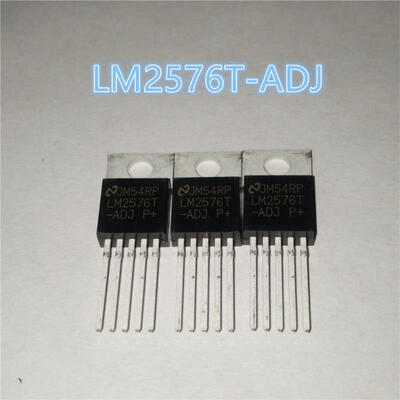 

Free Shipping 100 PCS LM2576T-ADJ TO-220 LM2576T LM2576 SIMPLE SWITCHER 3A Step-Down Voltage Regulator
