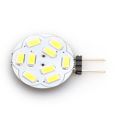 

новые G4 3W 9 SMD светодиоды кукуруза колба индикатор постоянного напряжения 12в, высокая яркость света 5730 белый