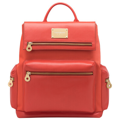 

Samsonite / new beauty star backpack 13 inch BRAGUE fashion casual bag female shoulder bag BM9 * 00002 red