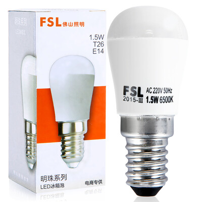 

Супермаркет] [Jingdong FSL (FSL) Холодильник Светодиодная лампа E14 малая энергия винт 6500K белый Светодиодная лампа 1.5W