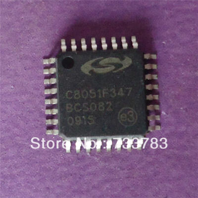 

5pcs/lot C8051F347-GQ C8051F347 USB 25 MIPS 32 kB Flash 10-Bit ADC 32-Pin Mixed-Signal MCU