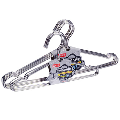 

Maybelline stainless steel hanger combination adult hanger 10 sticks childrens hangers 5 sticks