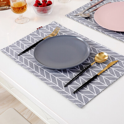 

Yuan Yuan Fabric Placemat Thicken Double-sided Double-layer Plate Bowl Mat Anti-scalding Insulation Pad Western Place Mat Wind Direction Single Chip