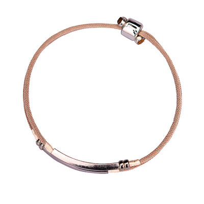 

2018 европейская и американская мода Два слоя Weave Bracelet