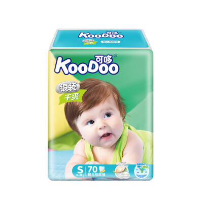 

KooDoo diaper silver loaded dry baby diaper small  code 70 tablets 4-8kg