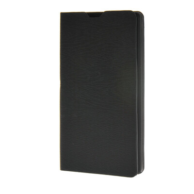 

MOONCASE Leather Side Flip Wallet Card Holder Stand Shell Pouch ЧЕХОЛ ДЛЯ LG Magna Black