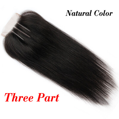 

NamiHair Wholesale Price 4x4 Lace Closure Brazilian Virgin Human Straight Hair Free Part Middle Part Three Part Remy Human Hair