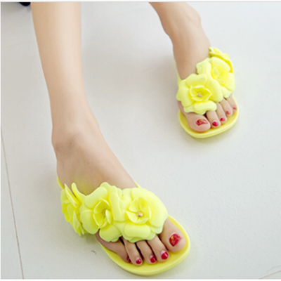 

Womens sandals flip shoes 2018 summer style shoes womens sandals fashion rivets crystal platform female jelly stereoscopic Camel