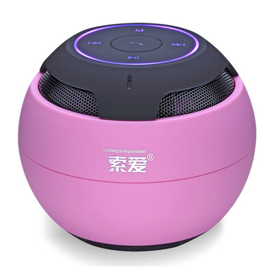 

Sony Ericsson S-35 Bluetooth Speaker Wireless PC Subwoofer Audio Player Car Player Outdoor Portable Card Mini Mini Sonic Romantic Powder