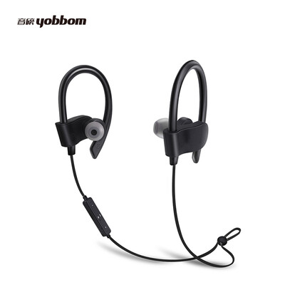 

YOBBOM Wireless Bluetooth Headset 56S Neck-mounted Noise Reduction In-Ear Sports Phone Music Call Music Headphones Black