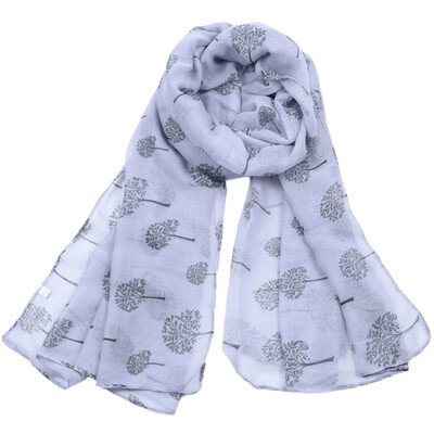 

Jeouly white scarves women Dandelion cachecol marcas ladies voile scarf sunscreen shawls blue hijab wraps Echarpes Foulard Femme