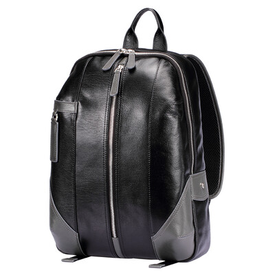 

Pabojoe men's fashion casual leather backpack