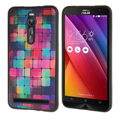 

MOONCASE чехол для Asus ZenFone 2 ZE551ML/ZE550ML (5.5) Pattern series Flexible Soft Gel TPU Silicone Skin Slim Durable Cover