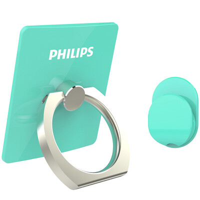 

Philips DLK35003 телефон портативного стенда металлического кольца пряжка кронштейн кронштейн ленивые творческие автоаксессуары, подходящие для 6S / Samsung / Huawei и другого мобильного телефона белого