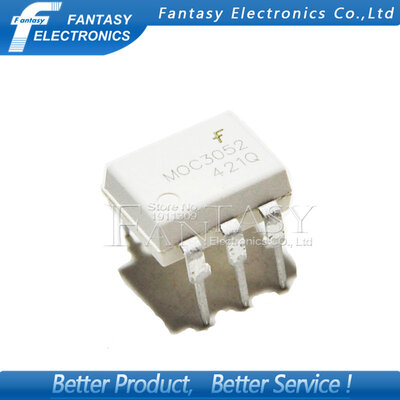 

50PCS MOC3052 DIP6 DIP new&original IC free shipping