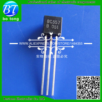 

Free shipping 100pcs/lot BC557C BC557B TO-92 Best quality Special sales