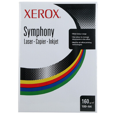 

Xerox (Xerox) Color Color Copy Paper 160g A4 5 × 20 листов / уп