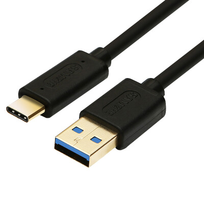 

Yamazawa (SAMZHE) MA-301 Type-c / USB3.1 to USB3.0 cable Apple MacBook / Nokia N1 and other charging line data line Gold-plated version of 1 m black