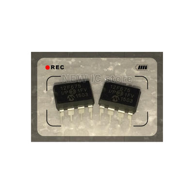 

50pcslot PIC12F675-IP 12F675 PIC12F675 DIP-8 Free Shipping