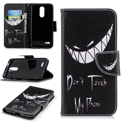 

BEFOSPEY Painting PU LeatherSoft TPU Card Slot Stand Wallet Case For LG K10201853"