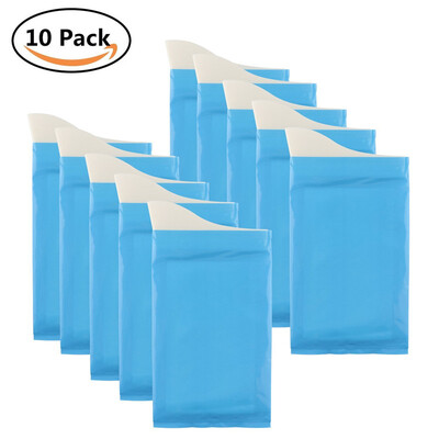 

POWERTIGER 10PCS / сумка Наружные чрезвычайные сумки для мочи 600CC Mini Toilet Easy Take Piss Bags Car Travel Emergency Urinate B