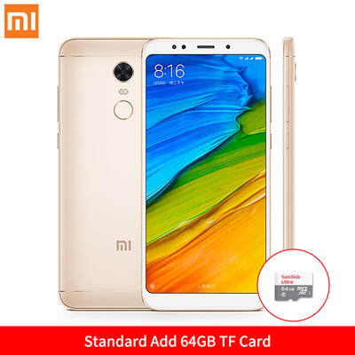 

Глобальная версия Xiaomi Redmi 5 Plus 3GB 32GB 5.99 "Full Screen Display Смартфон Snapdragon 625 Octa Core 4000mAh B20 В наличии
