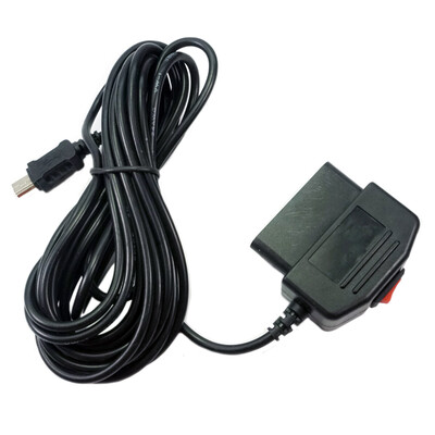 

DVR Driving Recorder Buck Line OBD 16Pin Interface DC Converter Module Micro USB 5V 3A Кабель питания для DVR