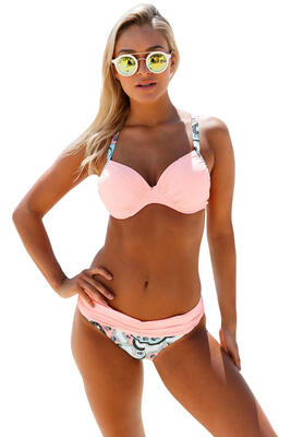 

2018 Sexy Bikini Women Swimsuit Push Up Swimwear Halter Bikini Set Beach Bathing Suit Swim Wear